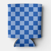 Cobalt Blue Checkerboard Dosenkühler (Vorderseite)