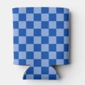 Cobalt Blue Checkerboard Dosenkühler (Rückseite)