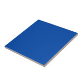 Cobalt Blue Deep Bold Moderne Akzent Fliese (Seite)