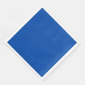Cobalt Blue Dinner Paper Napkin Serviette (Ecke)