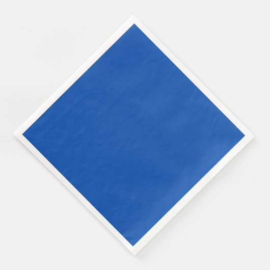Cobalt Blue Dinner Paper Napkin Serviette (Ecke)