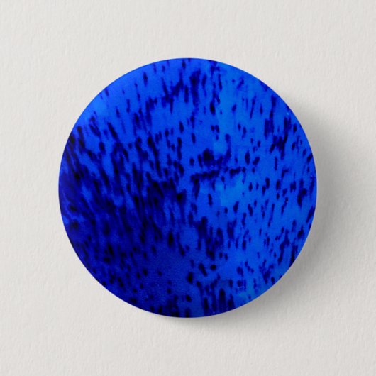 Cobalt Blue Earthenware Button (Vorderseite)