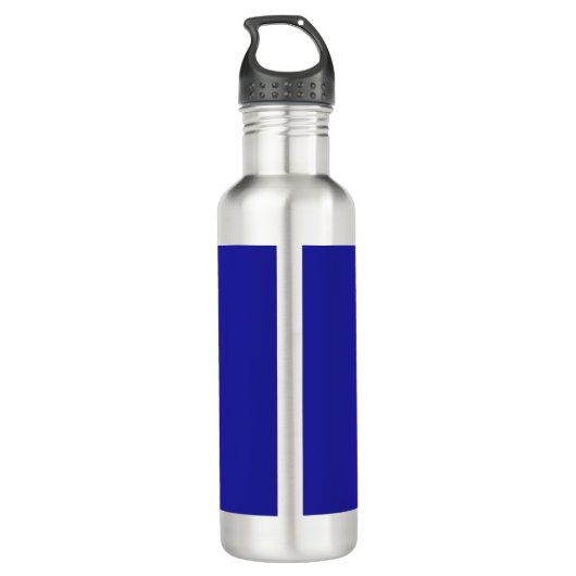 Cobalt Blue Edelstahlflasche (Rückseite)