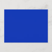 COBALT BLUE (eine solide, reiche Farbe) ~ Postkarte (Vorderseite)