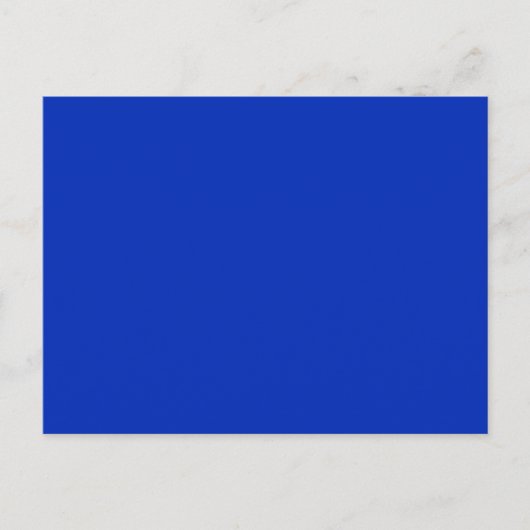 COBALT BLUE (eine solide, reiche Farbe) ~ Postkarte (Vorderseite)