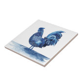 Cobalt Blue Farm Animes - Rooster Fliese (Seite)