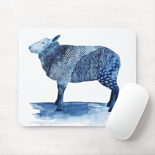 Cobalt Blue Farm Animes - Schafe Mousepad (Mit Mouse)