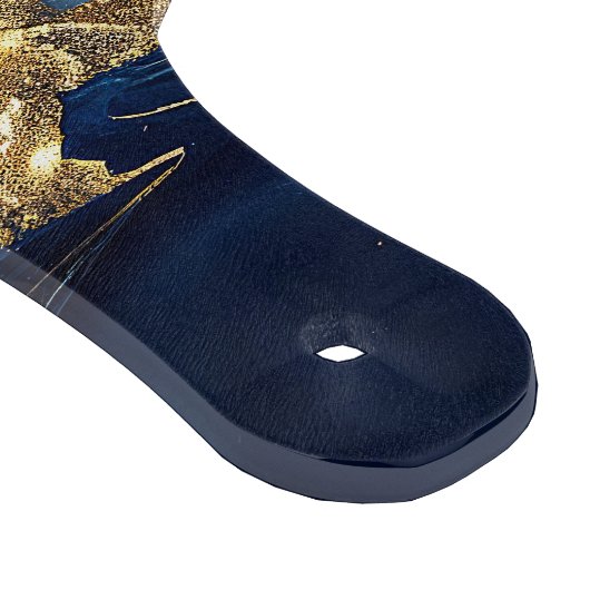 Cobalt Blue & Gold Marbella Style Cutting Board Schneidebrett (Ecke)