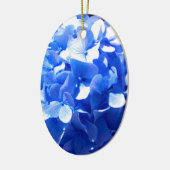 Cobalt Blue Hydrangea Keramikornament (Links)