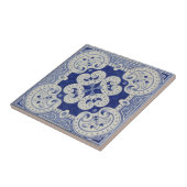 Cobalt Blue Keramik Tile Fliese (Seite)
