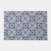 Cobalt Blue Keramik Tile Fußmatte (Vorderseite)