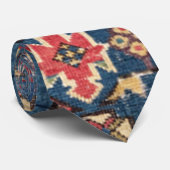 Cobalt Blue Khyrdagyd :: 19. Jahrhundert Authentis Krawatte (Gerollt)