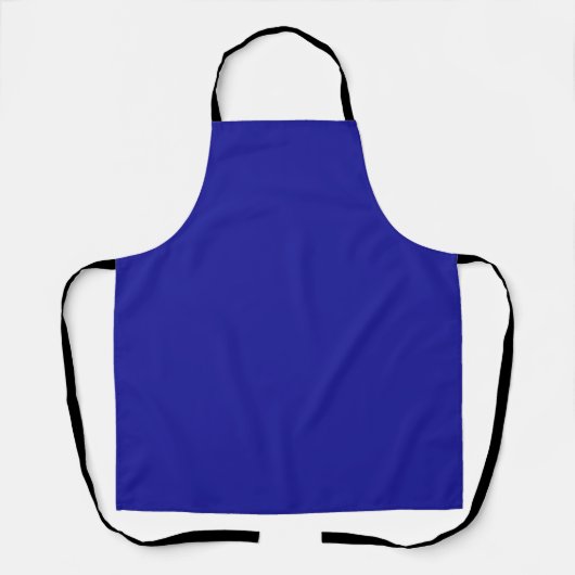 Cobalt Blue Koch Cook Craft Schürze (Vorderseite)