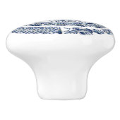 Cobalt Blue Mandala Kochnische Schublade Keramikknauf (Seitenansicht)