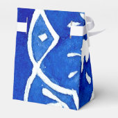 Cobalt Blue Mediterranean Kinderdusche Geschenkschachtel (Rückseite)