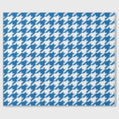 Cobalt Blue Moods Wrapping Paper Geschenkpapier (Flach)