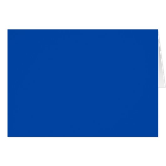 Cobalt Blue Note Card (Vorderseite (Horizontal))