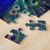 Cobalt Blue Peacock Puzzle (Seite)