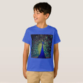 Cobalt Blue Peacock T-Shirt (Vorne ganz)
