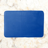 Cobalt Blue Solid Color Badematte