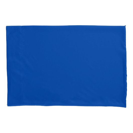 Cobalt Blue Solid Color | Classic | elegant Kissenbezug (Vorderseite)
