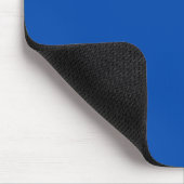 Cobalt Blue Solid Color | Classic | elegant Mousepad (Ecke)