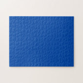 Cobalt Blue Solid Color | Classic | elegant Puzzle (Horizontal)