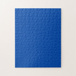 Cobalt Blue Solid Color | Classic | elegant Puzzle