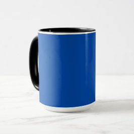 Cobalt Blue Solid Color | Classic | elegant Tasse