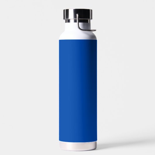 Cobalt Blue Solid Color | Classic | elegant Trinkflasche (Links)