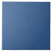Cobalt Blue Solid Color Fliese (Vorderseite)