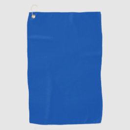 Cobalt Blue Solid Color Golfhandtuch