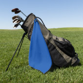 Cobalt Blue Solid Color Golfhandtuch (Gras)