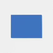 Cobalt Blue Solid Color Post-it Klebezettel (Vorderseite)