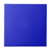 Cobalt Blue Solid Color Tile