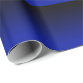 Cobalt Blue Stripe Geschenkpapier (Rolleneckpunkt)