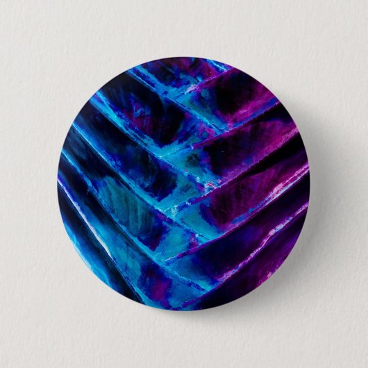 Cobalt Blue und Vibranly Lila Colorized Traveller Button (Vorderseite)