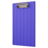 Cobalt Blue Vertikale Streifen Klemmbrett (Links)