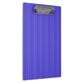 Cobalt Blue Vertikale Streifen Klemmbrett (Rechts)