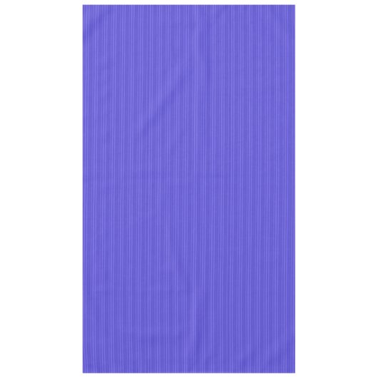 Cobalt Blue Vertikale Streifen Tischdecke (Vorderseite)