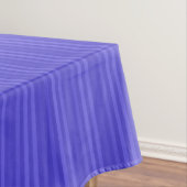 Cobalt Blue Vertikale Streifen Tischdecke (Beispiel)