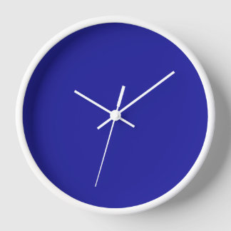 Cobalt Blue Wall Uhr