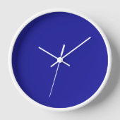 Cobalt Blue Wall Uhr (Vorderseite)