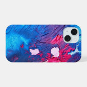 Cobalt Bubblegum iPhone 15 Hülle (Rückseite (Horizontal))