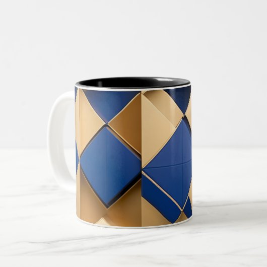 Cobalt Design-Tasse Zweifarbige Tasse (Vorderseite Links)