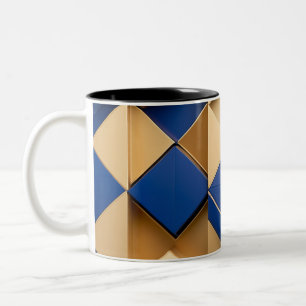 Cobalt Design-Tasse Zweifarbige Tasse
