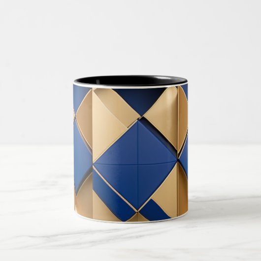 Cobalt Design-Tasse Zweifarbige Tasse (Mittel)
