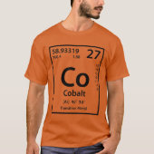 Cobalt-Element (schwarz) T-Shirt (Vorderseite)