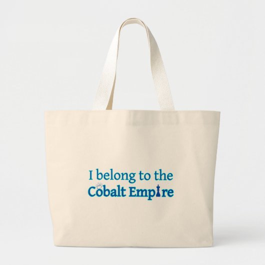 Cobalt Empire Jumbo-Tasche Jumbo Stoffbeutel (Vorne)