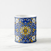 Cobalt-Garten-Glanzfliese  Kaffeetasse (Mittel)